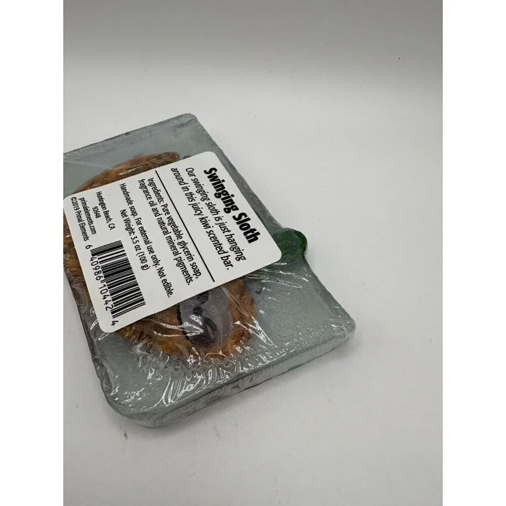 Primal Elements, SWING SLOTH Full Size Handmade Glycerin Soap